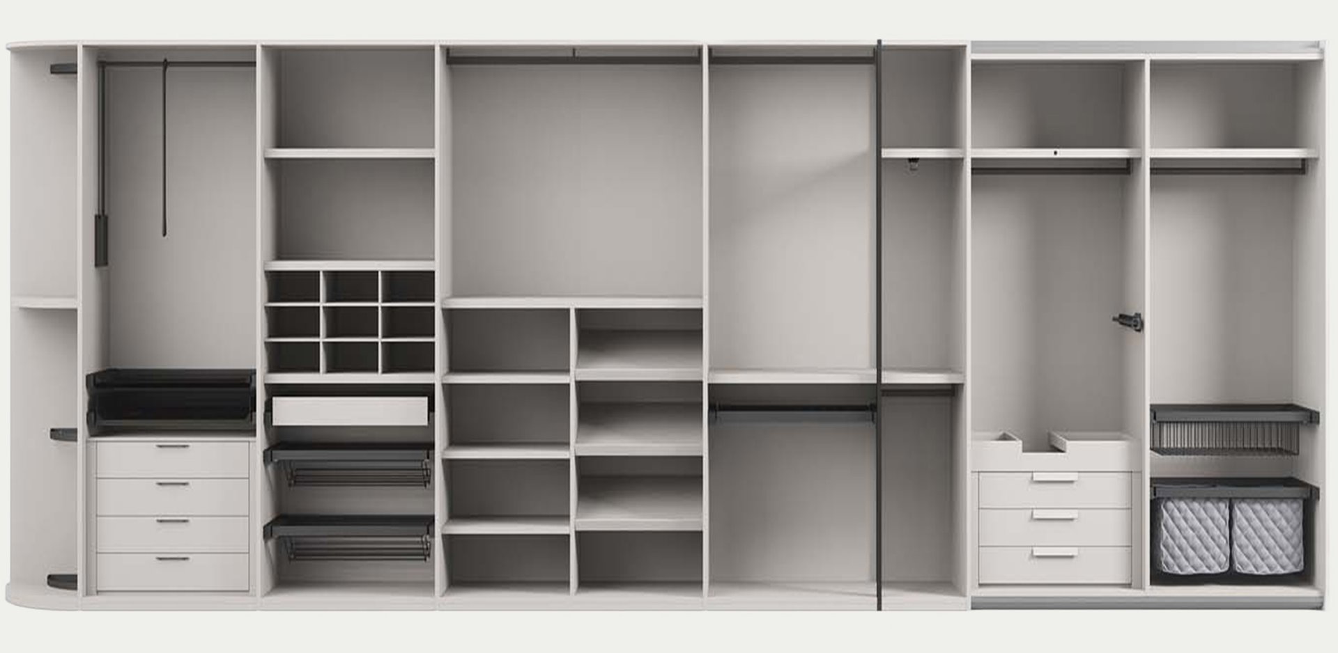 kastinterieur smal  bed habiits